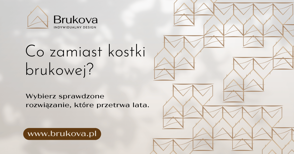 Co zamiast kostki brukowej – płyty tarasowe Brukova jako trwała i stylowa alternatywa.