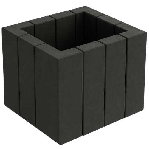 Donice z palisad grafitowy